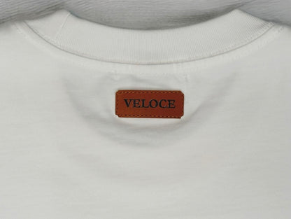 VELOCE AMSTERDAM - Oversized Tee - Wit