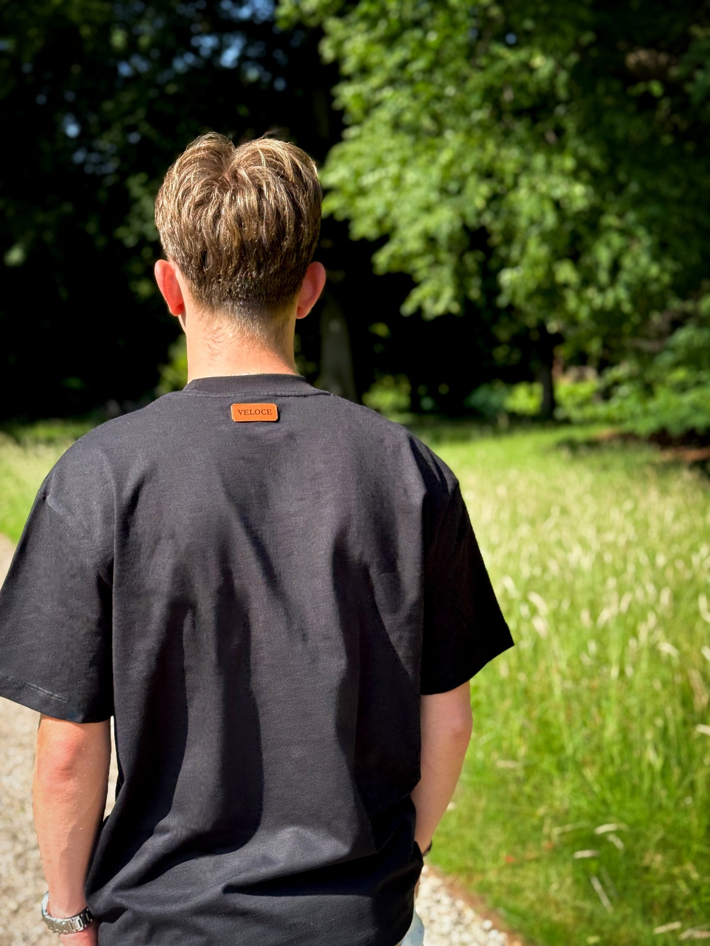 Veloce Amsterdam - Oversized Tee - Zwart