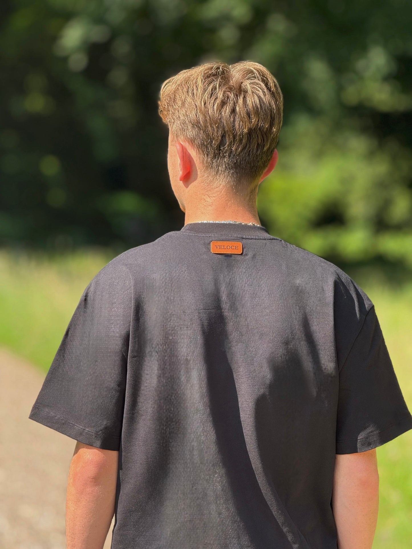 Veloce Amsterdam - Oversized Tee - Zwart