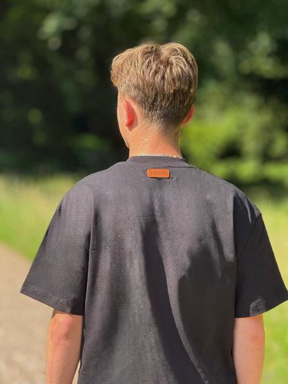 Veloce Amsterdam - Oversized Tee - Zwart